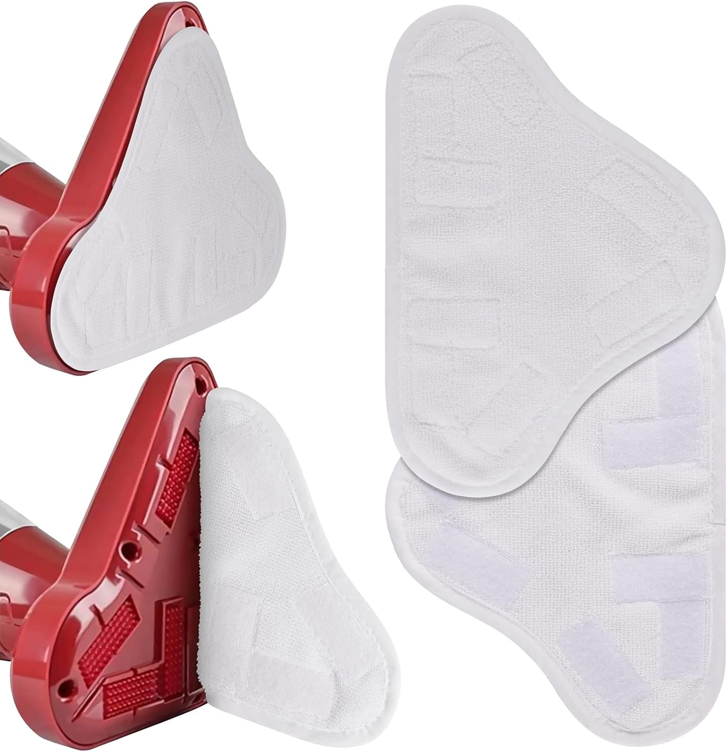 Microfiber Steam Mop Pad Replacement Compatible with H2O H20 Mop X5 Steam Steam