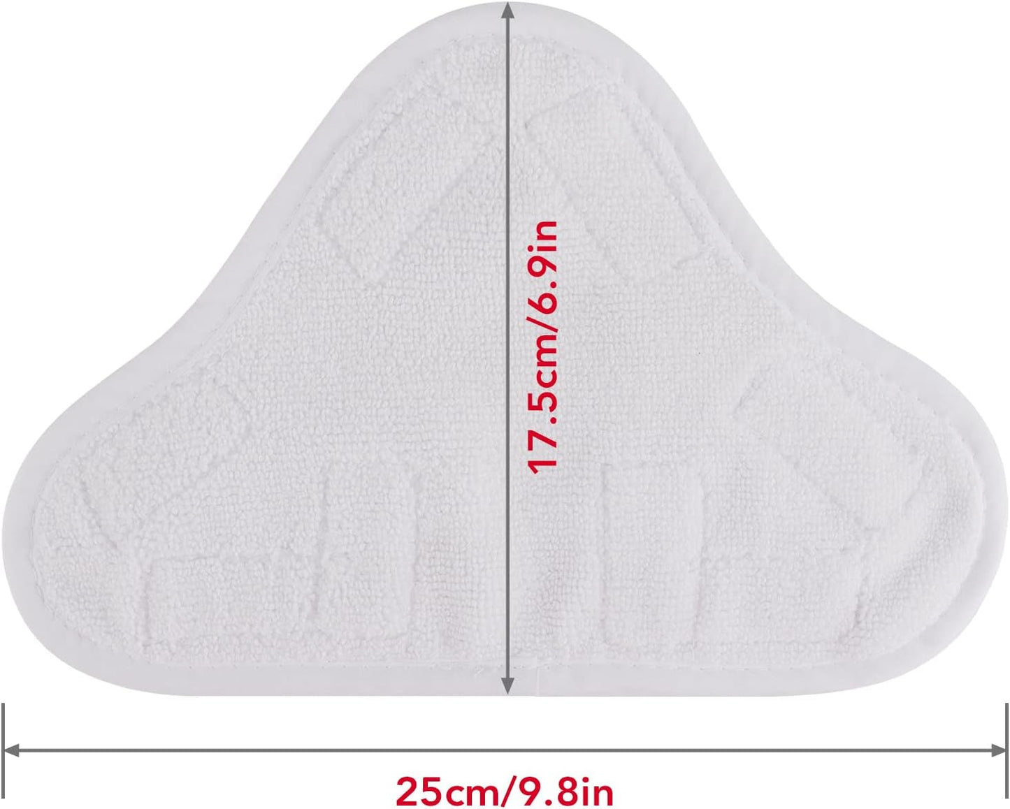 Microfiber Steam Mop Pad Replacement Compatible with H2O H20 Mop X5 Steam Steam