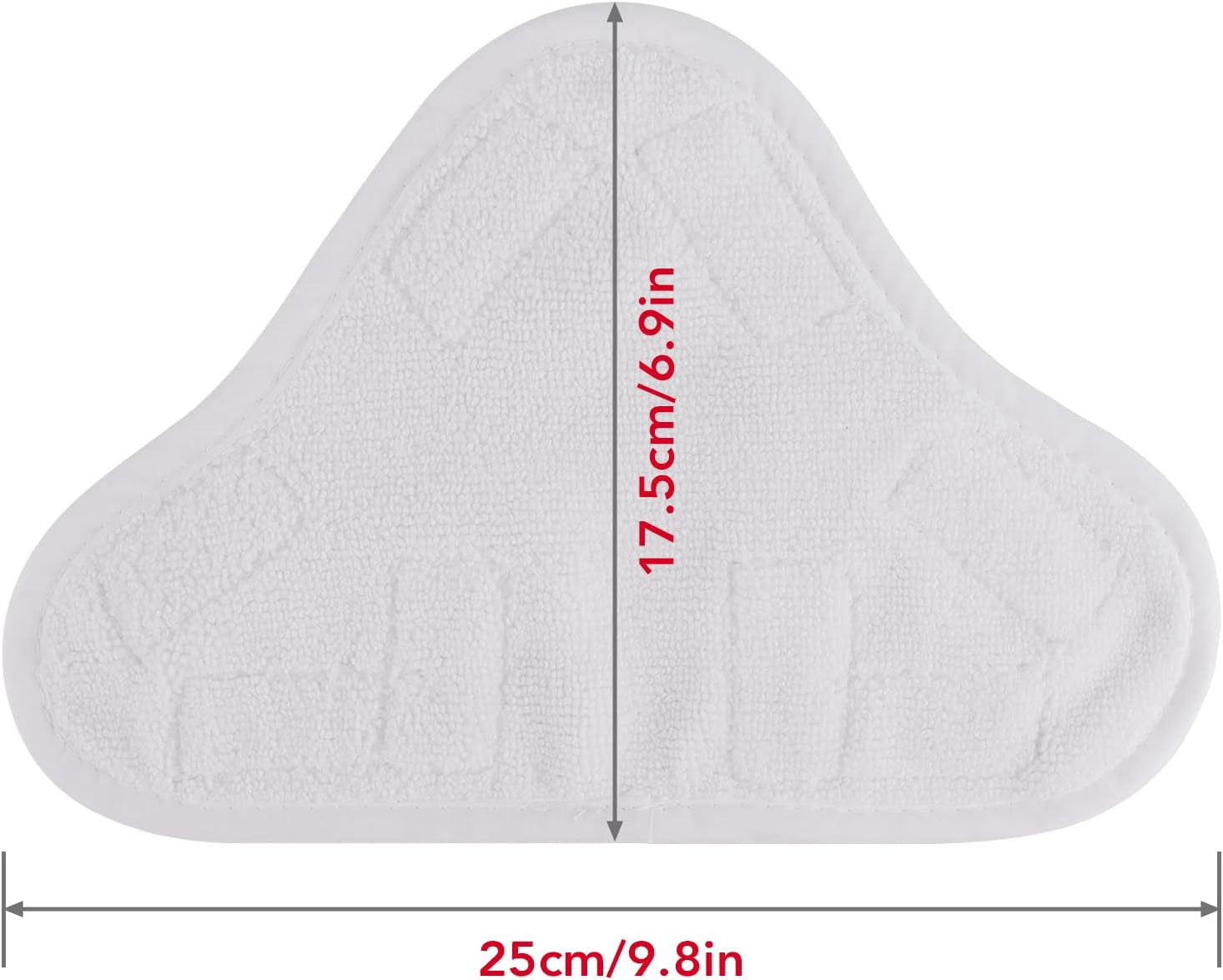 Microfiber Steam Mop Pad Replacement Compatible with H2O H20 Mop X5 Steam Steam